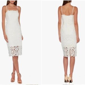 New ~ BARDOT ~Women's Ivory Lina Lace Dress Size 12/XL